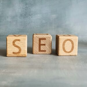 SEO Search engine optimization. Using search engine